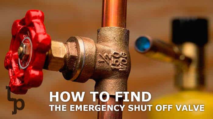 How To Find The Emergency Shut Off Valve | Picture of a 1/2 water valve | London Ontario's best local residential plumbing services company, new plumbing installation, 24 hour emergency plumber